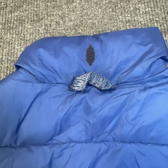 FP Movement Free People Womens Size Large In A Bubble Puffer Vest Blue NEW - Picture 9 of 15
